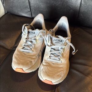 Hoka Women's Gray/blue Running Shoes